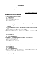 Financial management-I &II questions.docx